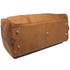 The Floto Parma Duffle Bag is a leather weekender that is handcrafted in Italy with our famous Parma leather. Parma leather is tanned in a special way with no chemicals so the bag will get better as it ages - each travel bag takes on a unique look and darkens like a saddle over time. Parma is leather tanning the natural way. 5